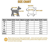 Purrrfect Life Chubasquero con capucha para perros y cachorros de talla XS a XXXL