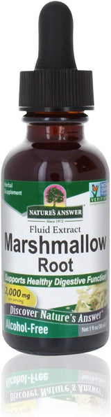 Suplemento Extracto de raíz de malvavisco sin alcohol 1 oz