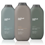 Gel de baño para hombre Method, paquete de 3 unidades