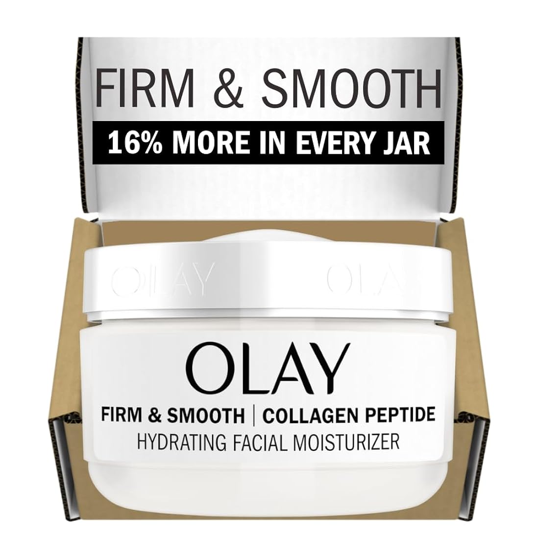 Crema hidratante facial de péptido de colágeno Olay