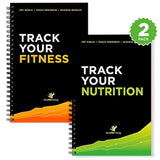Libro de registro de entrenamiento y agenda de ejercicios
