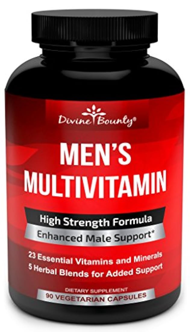 90 Cápsulas Vegetarianas Multivitamina para Hombre