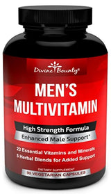 90 Cápsulas Vegetarianas Multivitamina para Hombre