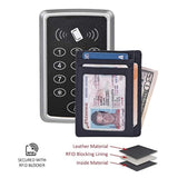 COCHOA - Carteras de piel de viaje para hombres y mujeres