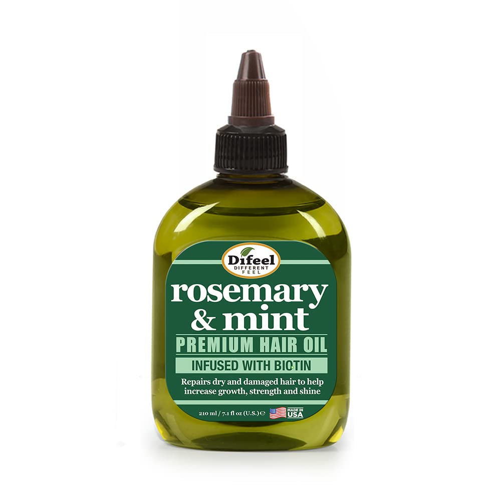 Aceite Premium de Romero y Menta para Cabello con Biotina