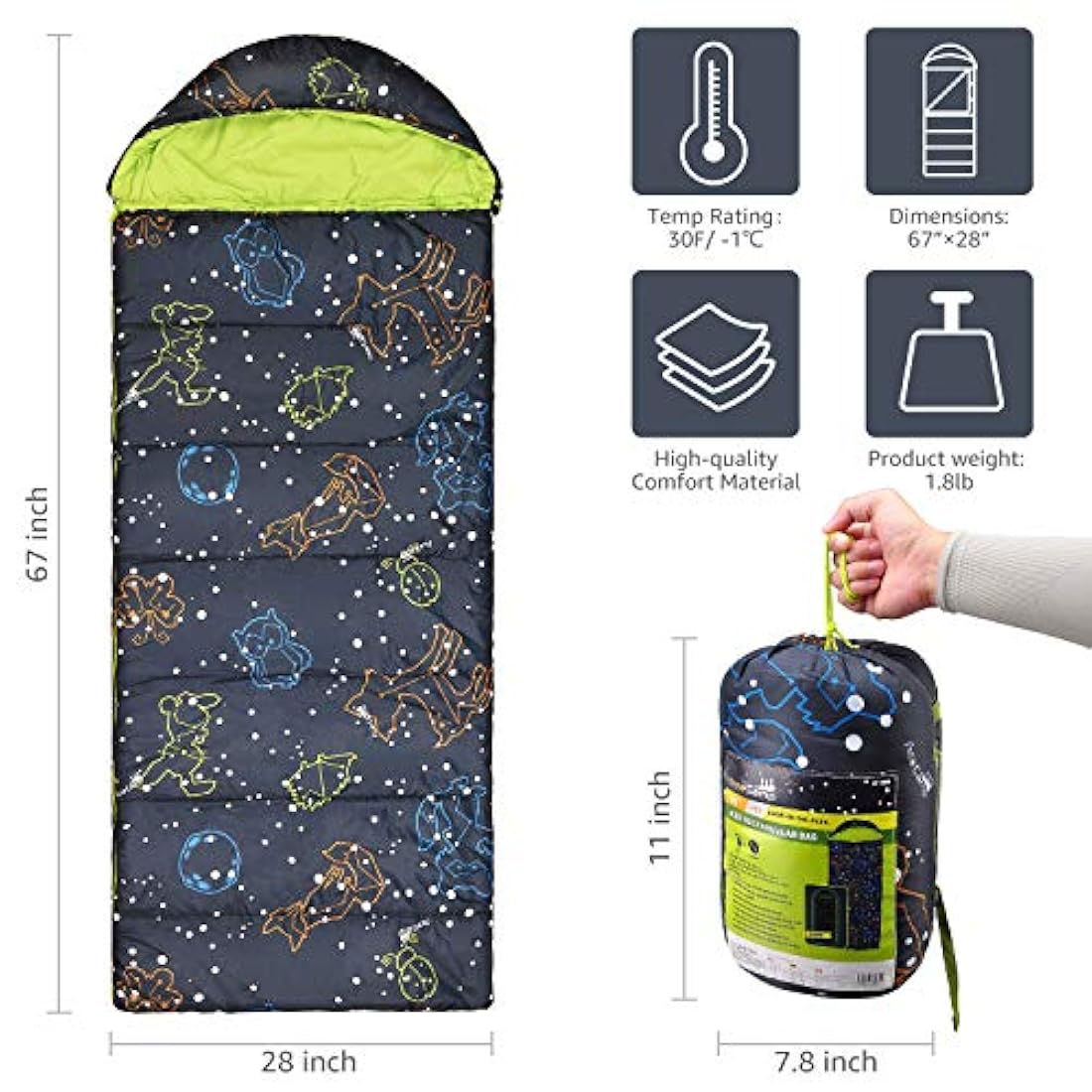 Saco de dormir para niños