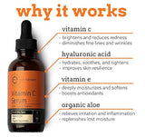 facial de vitamina C, eliminación de cicatrices de acné