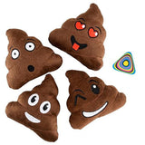 Peluche diseño de Emoji Caca 5.0in, 12pcs, Shop Zoombie