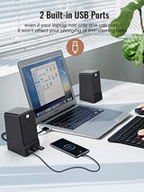 Altavoces USB para computadora duales de 8 W para laptop