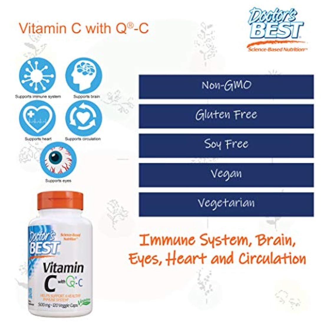Vitamina C 500mg 120 unidades