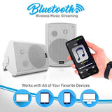 Cornetas Altavoz estéreo PYLE-HOME PDWR61BTWT