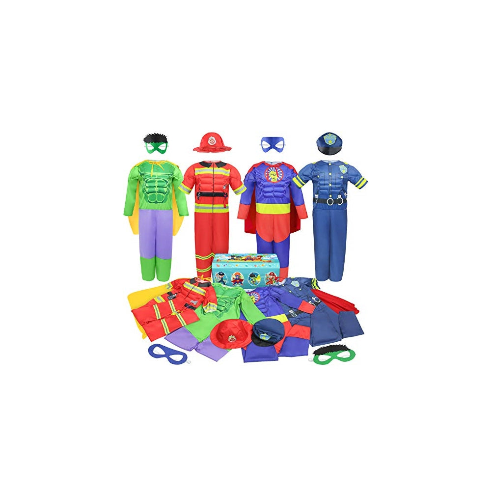 Disfraz con superhéroe juego de rol para niños talla 4-7 año