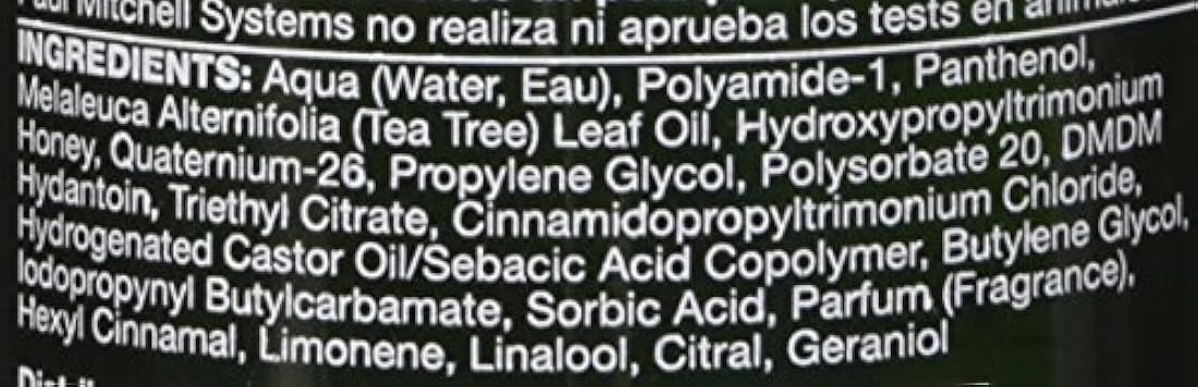 Spray espesante de sal de limón y árbol de té para cabello