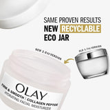 Crema hidratante facial de péptido de colágeno Olay
