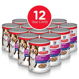Receta de carne de res y cebada, latas de 13 oz