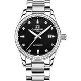 Pareja Reloj mecánico automático Reloj de cristal