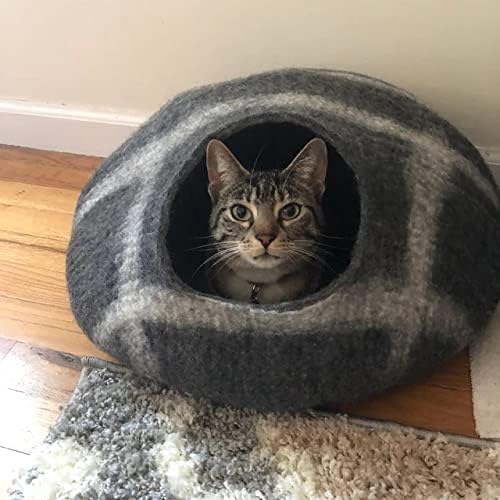 Cueva de Gato de Lana Merina Eco-Friendly - Woolygon - Plegable