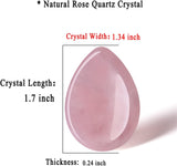 DUQGUHO Piedra de preocupación de 1.7 in, cristales curativos