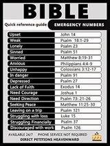 Números de emergencia Cartel inspirador Arte impresión