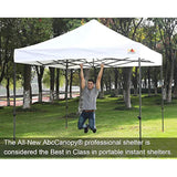 ABCCANOPY - Tienda de campaña con toldo de 10 x 10 con 4