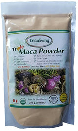 Triple Maca en polvo orgánico 100% por incaliving