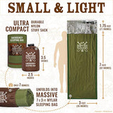 Saco de dormir de emergencia  ultraligero, impermeable