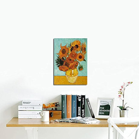 cuadro de girasoles de Vincent Van (12x16)