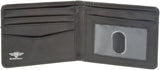 Cartera Bifold PU para Hombre, Amarillo y Negro, 4.0 x 3.5