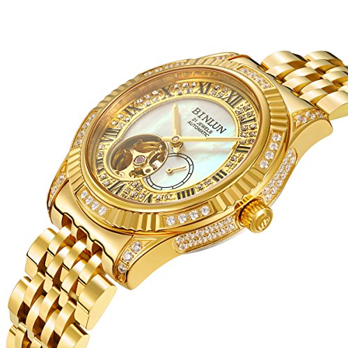 Reloj de pulsera de oro para hombre