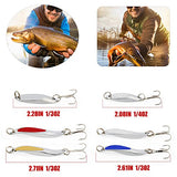 30 piezas de señuelo de pesca con cucharas de fundición
