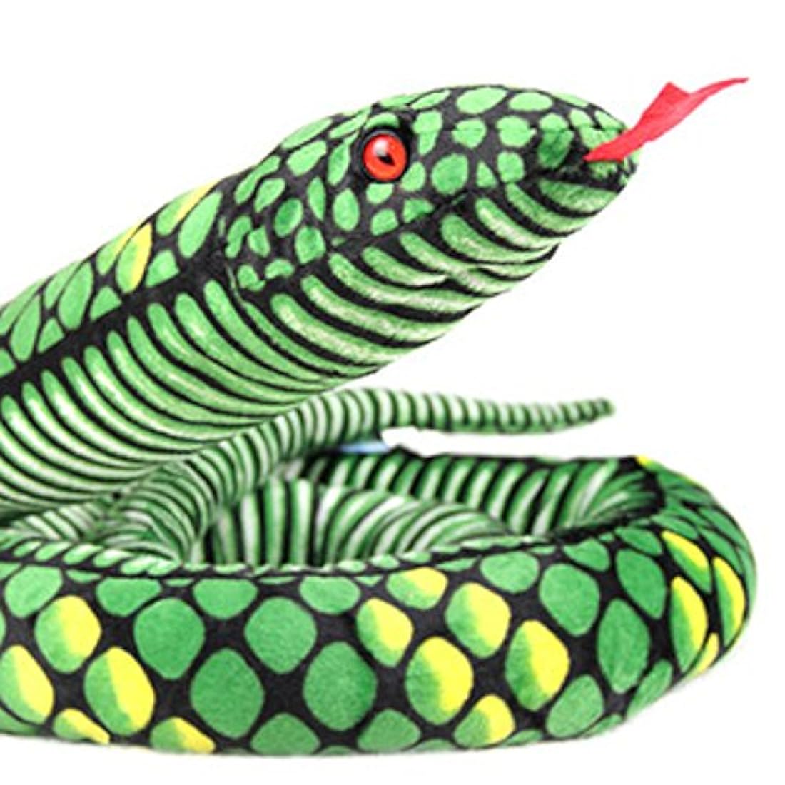 peluche de Boa Snake, color verde 113 in
