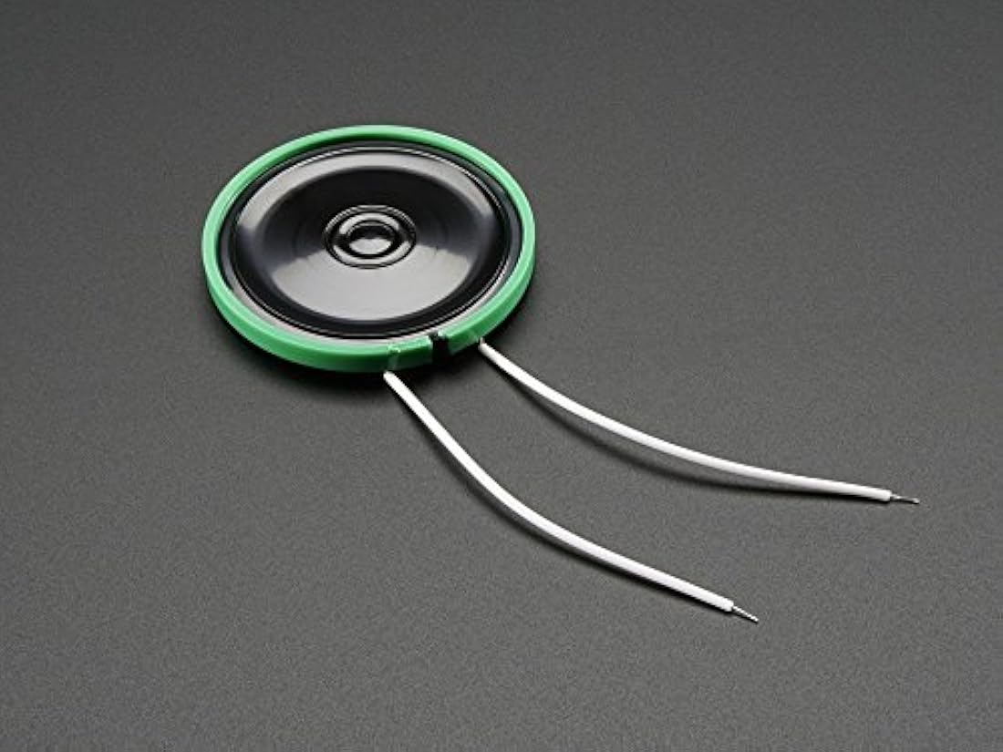 altavoz de plástico con cables 8 ohmios 0.5 W 40 mm