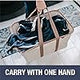 Cesta de lavandería plegable CleverMade 50L con asas largas