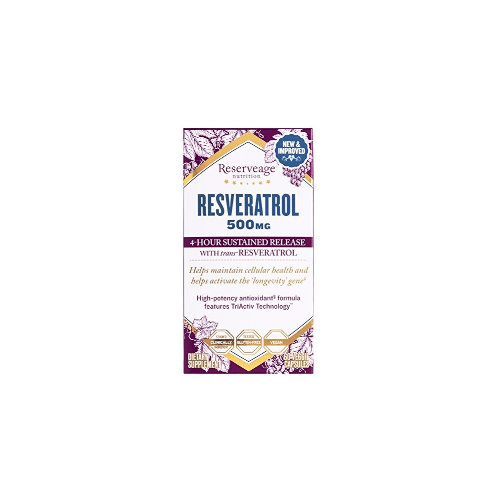 Suplementos Resveratrol 500 mg