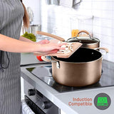 Olla grande antiadherentes 5 cuartos NutriChef PRTNCCW14SDOP