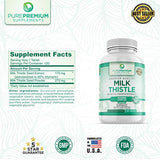 Extracto de cardo de leche premium de PurePremium (sin OMG)