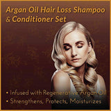 Aceite de argán argánico para pérdida de cabello, champú