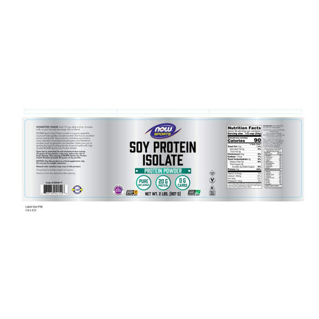 NOW Sports Protein Isolate, sin sabor, 2 libras