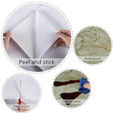 Papel pintado en vinilo tipo mármol verde (15.75 x 472)