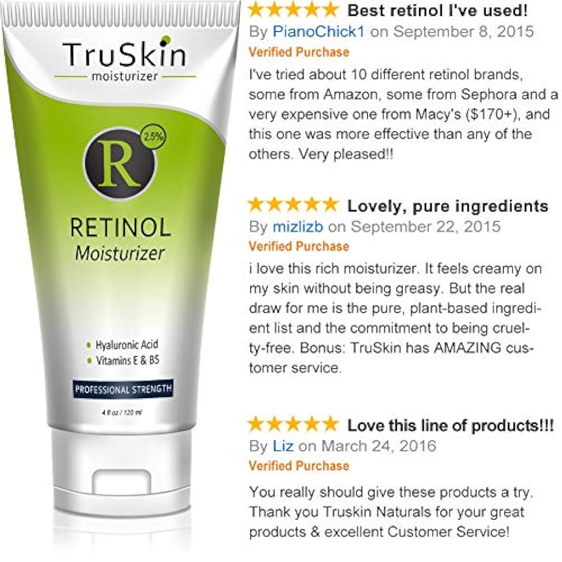 RETINOL Crema HIDRATANTE para rostro y ojos
