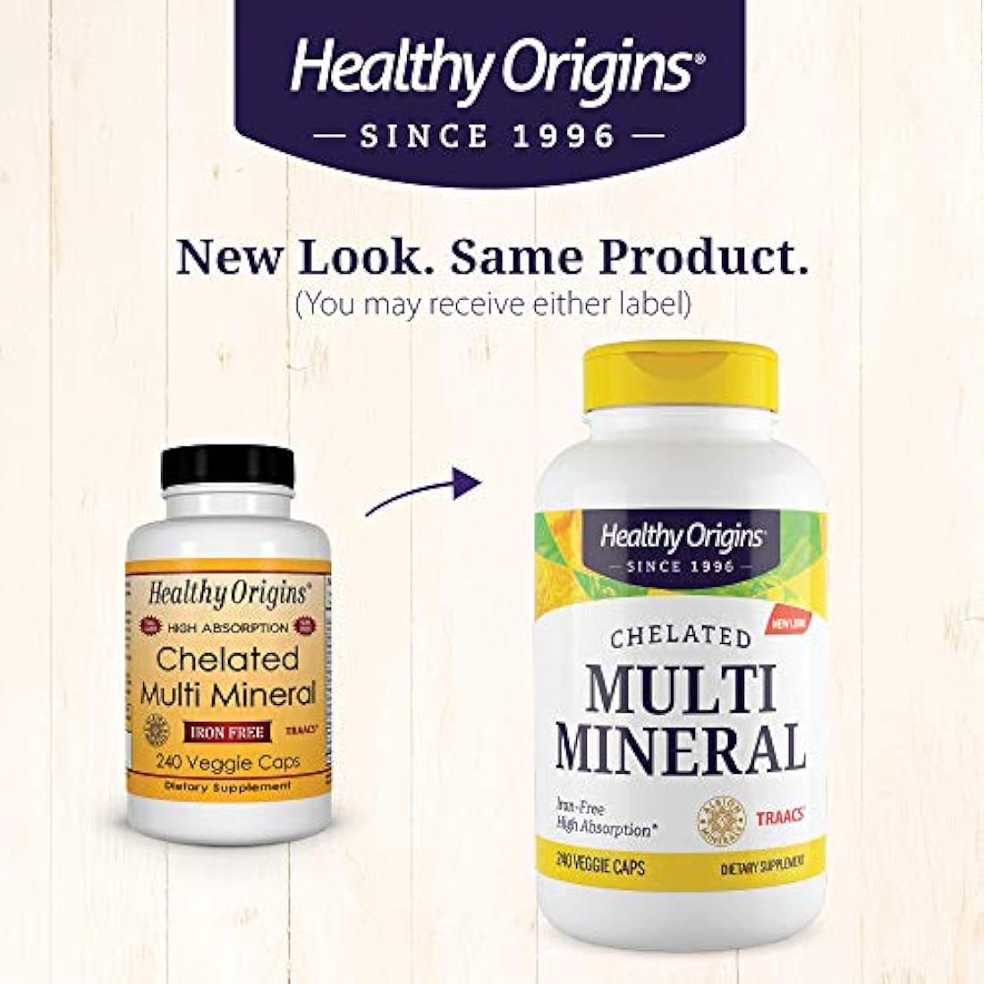 Healthy Origins Chelated Multi Mineral (con minerales de Albión), 240 tapas para vegetales