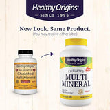 Healthy Origins Chelated Multi Mineral (con minerales de Albión), 240 tapas para vegetales