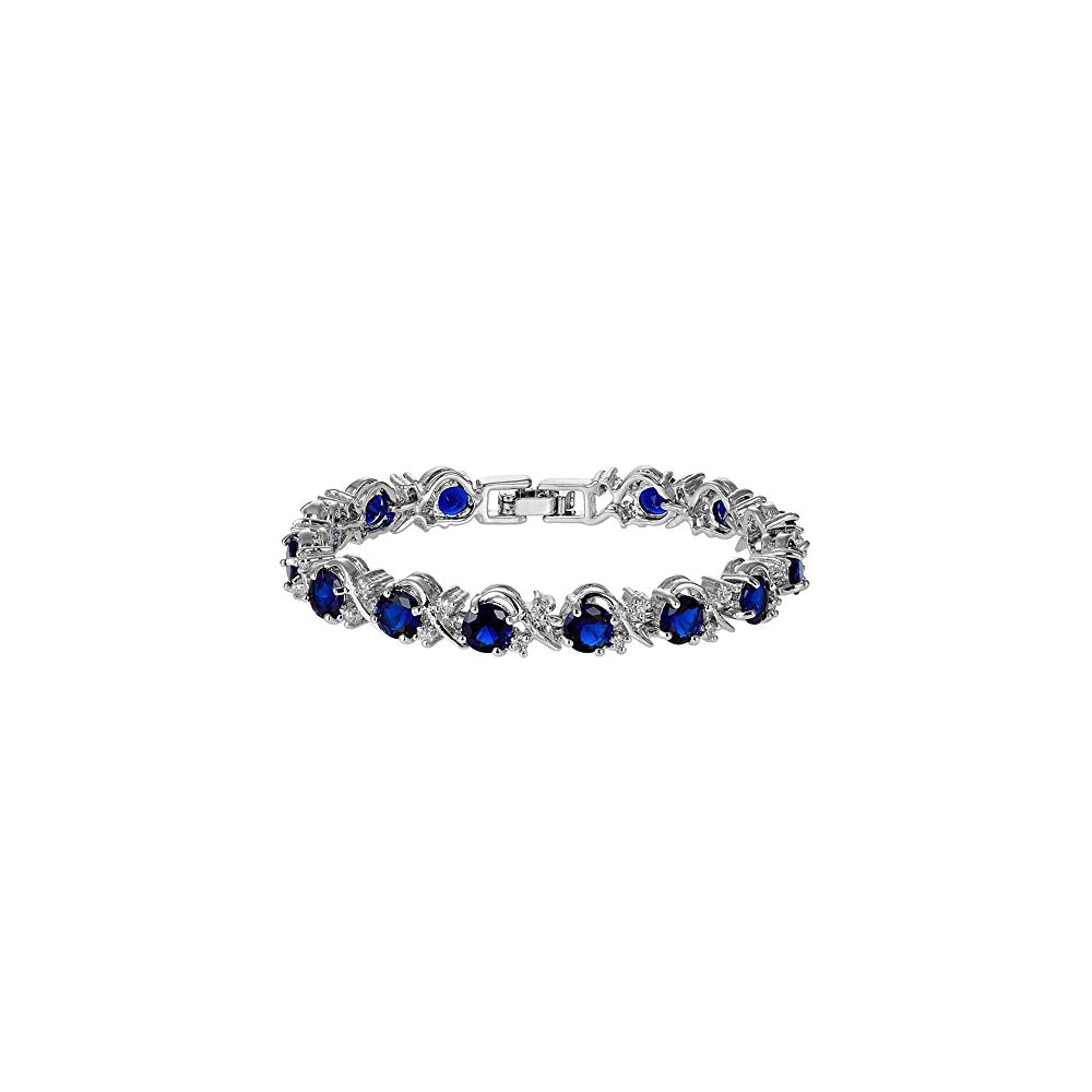Pulseras y tobilleras de tenis y circonita cúbica