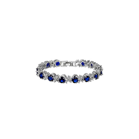 Pulseras y tobilleras de tenis y circonita cúbica