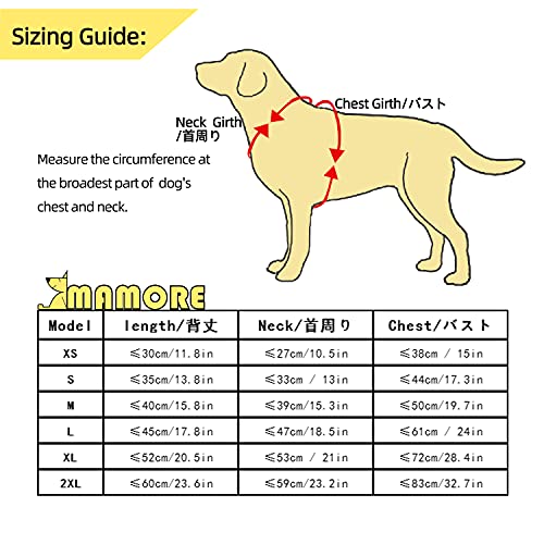 Impermeable impermeable para perros con poncho, chaqueta de lluvia ajustable amarilla con agujero para correa para perros pequeños, medianos y grandes (XS)