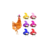 Disfraces 6 piezas de sombreros de pollo talla única