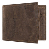 Corkor Cork Cartera para Hombre Vegano Bolsillo para Monedas