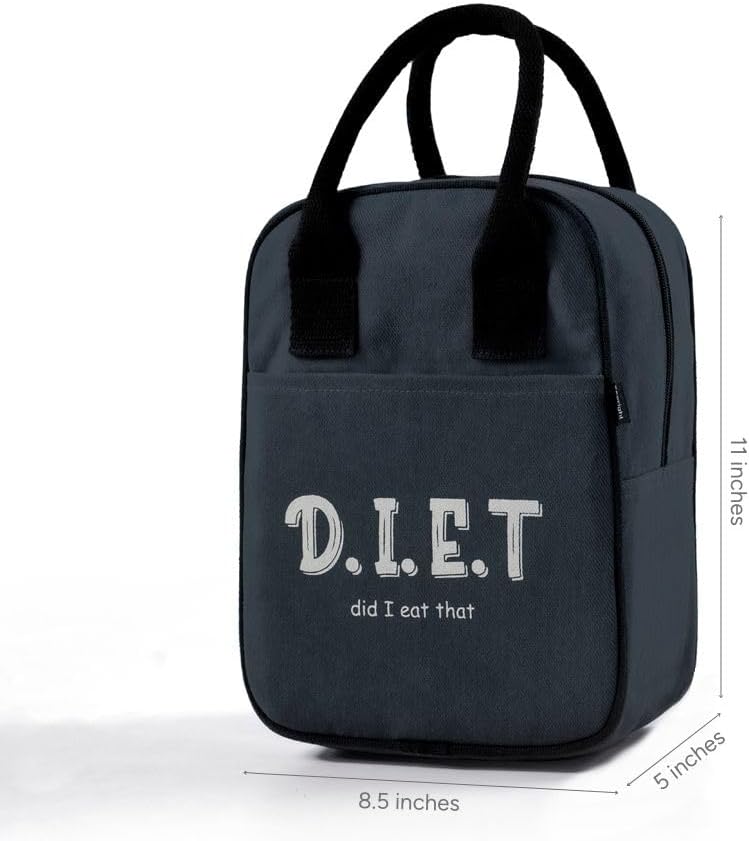 Bolsa Térmica para Almuerzo de Adultos, Aislada y Reutilizable