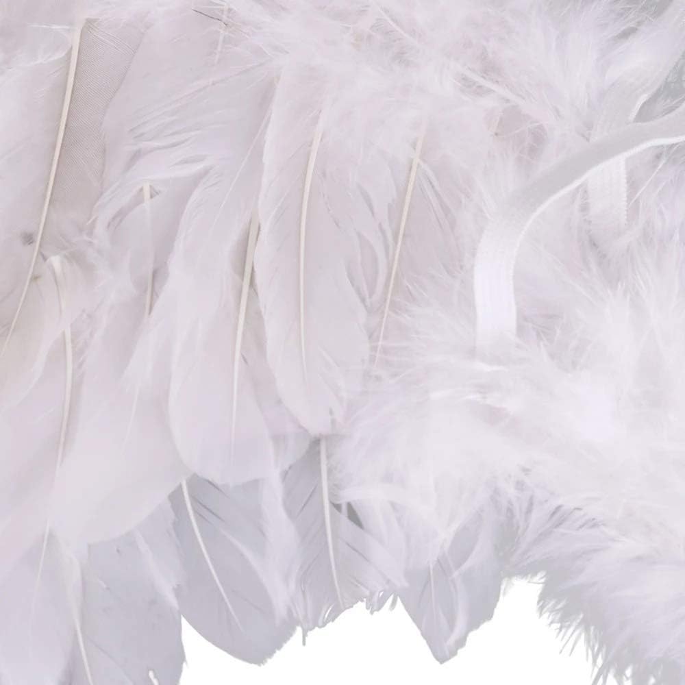 Disfraces de Alas de ángel de plumas blanca talla única