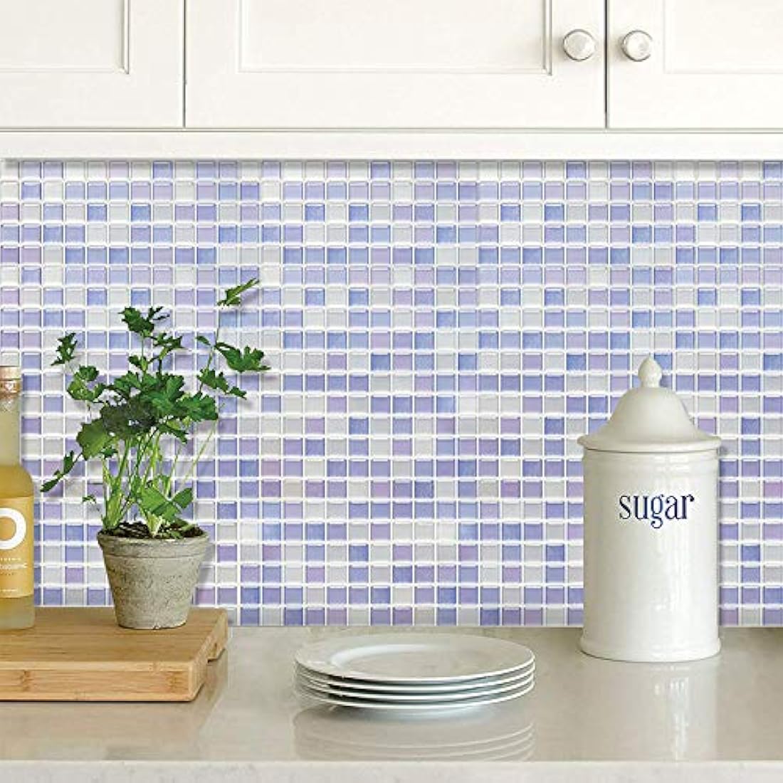 Adhesivo decorativo de mosaico de pared